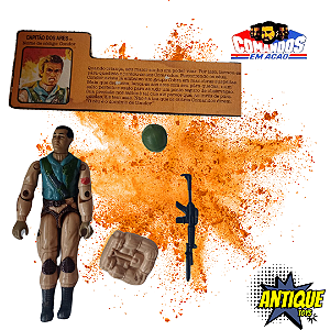 Boneco Comandos Em Ação Capitão Dos Ares (+ Ficha)