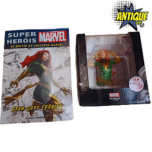Busto Marvel Jeanm Grey - Fenix Acompanha Revista