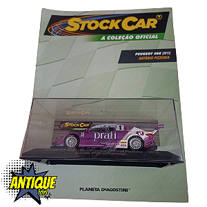 Miniatura Stock Car Brasil - Peugeot Antonio Pizzonia Acompanha Fascículo