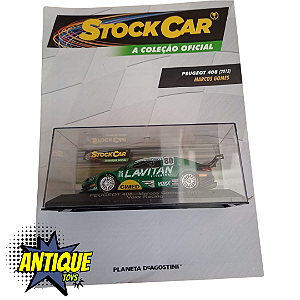 Miniatura Stock Car Brasil - Peugeot Marcos Gomes Acompanha Fascículo