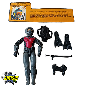 Cobra Homem Rã - Comandos em Ação c/ Ficha