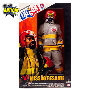 Boneco Falcon Bombeiro, Desafiando O Fogo Estrela Bombeiro