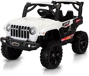 Jipe Eletrico Bang Toys Aventura 12V(Branco)