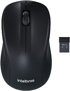 Mouse Sem Fio MSI 55 BL Preto Intelbras