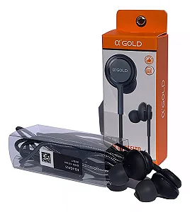 Fone de Ouvido Auricular FN-S8A Preto - A'Gold