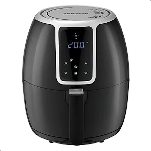 Fritadeira Air Fryer Suprema Agratto Digital FESD-01 3.6L 1400W 127V Preto