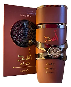 Perfume Arabe Masculino Lattafa Asad Bourbon 100ML(Marrom)