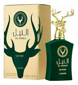 Perfume Arabe Masculino Lattafa Al Noble Safeer 100ML(Verde)