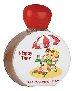 Perfume Arabe Infantil Lattafa Happy Time 75ML(Rosa)