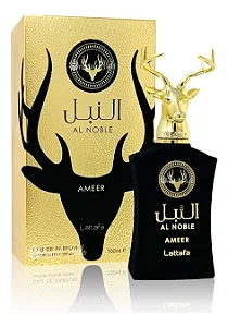 Perfume Arabe Masculino Lattafa Al Noble Ameer 100ML(Preto)