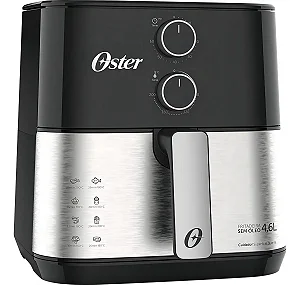 Fritadeira Air Fryer Oster 4.6L OFRT520 127V Preto