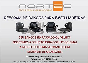 Reforma de Banco para Empilhadeiras - Diversas marcas e modelos
