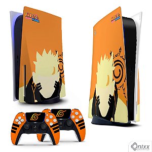 Skin PS5 Adesiva Naruto Uzumaki Minimalist