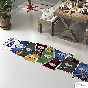 Amarelinha Super Heróis