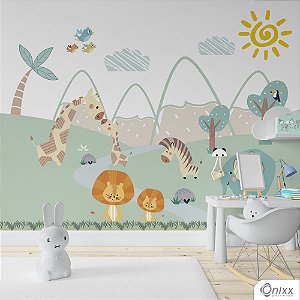 Painel Adesivo Selva