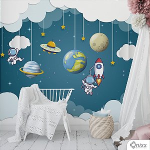 Painel Adesivo Space Astronaut