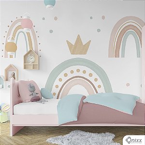 Painel Adesivo Arco-Íris Encantado