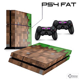 Skin PS4 Adesiva Minecraft