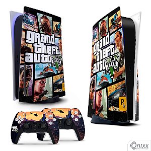 Skin PS5 Adesiva GTA V