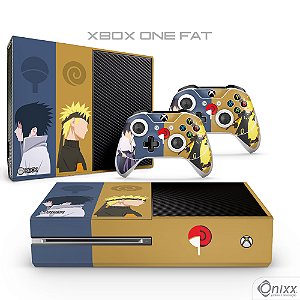 Skin XBOX ONE Adesiva Naruto e Sasuke