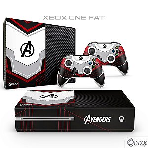 Skin XBOX ONE Adesiva Avengers Uniforme Quântico