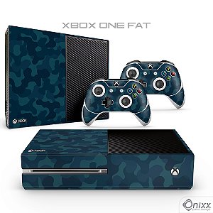 Skin XBOX ONE Adesiva Camuflado Naval