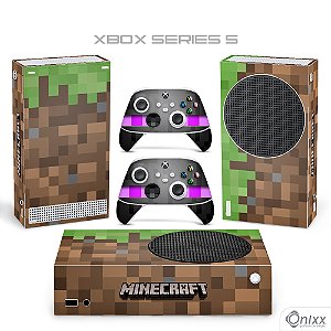 Skin Xbox Series S Adesiva Minecraft