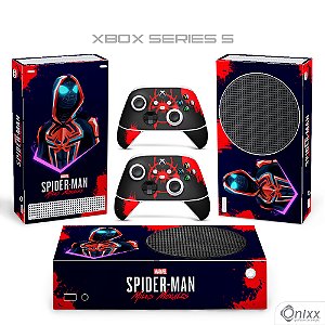Skin Xbox Series S Adesiva Spider Man Miles Morales 2099 Suit