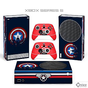 Skin Xbox Series S Adesiva Capitain America