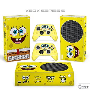 Skin Xbox Series S Adesiva Bob Esponja