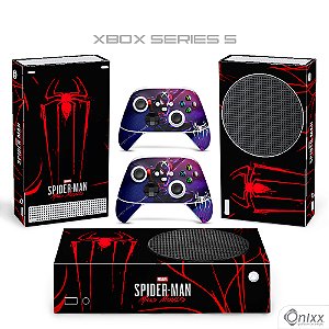 Skin Xbox Series S Adesiva Aranha Negra