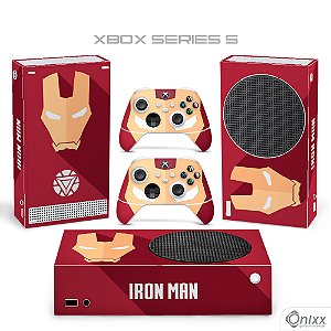 Skin Xbox Series S Adesiva Iron Man Minimalista