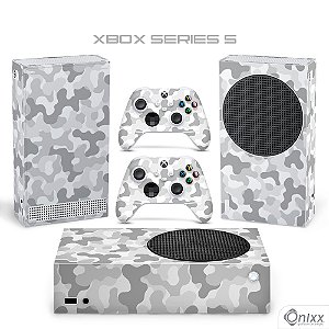 Skin Xbox Series S Adesiva Camuflado Polar