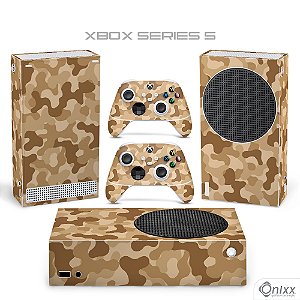 Skin Xbox Series S Adesiva Camuflado Desert
