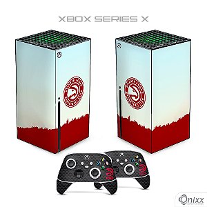 Skin Xbox Series X Adesiva Atlanta Hawks