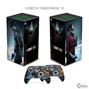 Skin Xbox Series X Adesiva Resident Evil 2