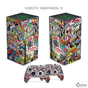 Skin Xbox Series X Adesiva Marvel