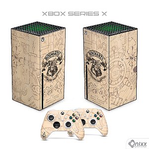 Skin Xbox Series X Adesiva Harry Potter Hogwarts