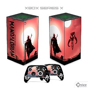 Skin Xbox Series X Adesiva Mandalorian In Tatooine