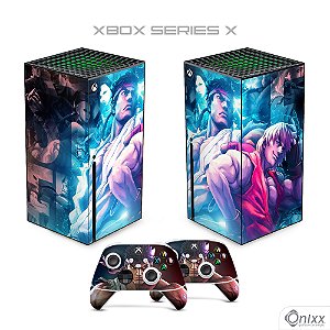 Skin Xbox Series X Adesiva Street Figther V