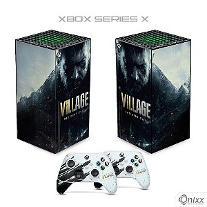 Skin Xbox Series X Adesiva Resident Evil Village