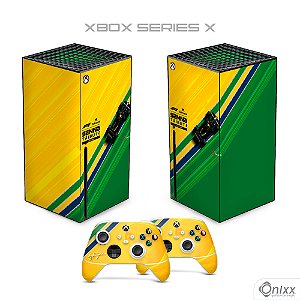 Skin Xbox Series X Adesiva Senna Tribute