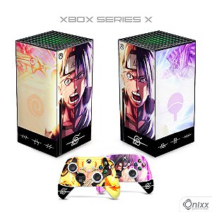 Skin Xbox Series X Adesiva Naruto & Sasuke