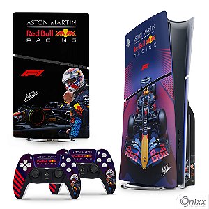 Skin PS5 Slim Adesiva F1 Max Verstappen
