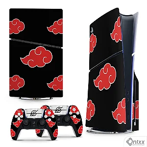 Skin PS5 Slim Adesiva Akatsuki
