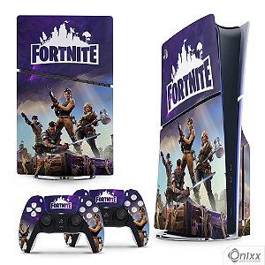 Skin PS5 Slim Adesiva Fortinite
