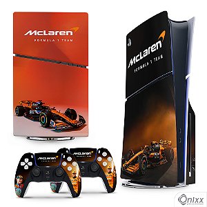 Skin PS5 Slim Adesiva F1 Mclaren Team