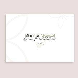 Planner Mensal 2026 - Destacável