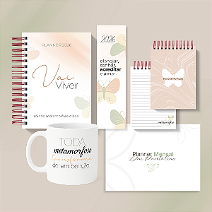 Kit Completo - Minha Metamorfose Diária 2026