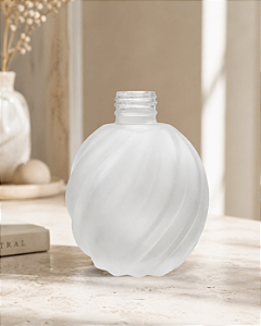 Frasco atenas 280ml fosco transparente